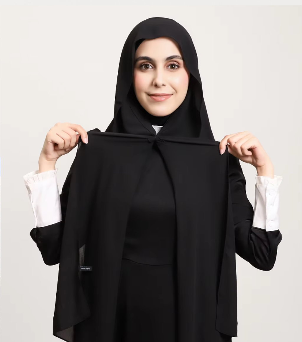 Ready to wear magnet instant hijab With Built-in Undercap
